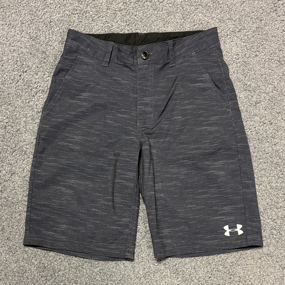 Under Armour Boy’s Charcoal Athletic Shorts